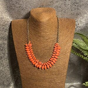 Elegant Orange Necklace